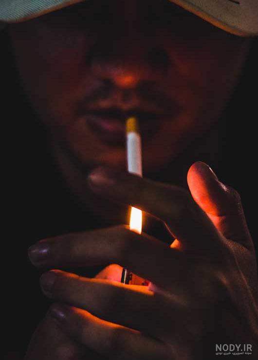 عکس پروفایل دختر سیگاری سیاه سفید