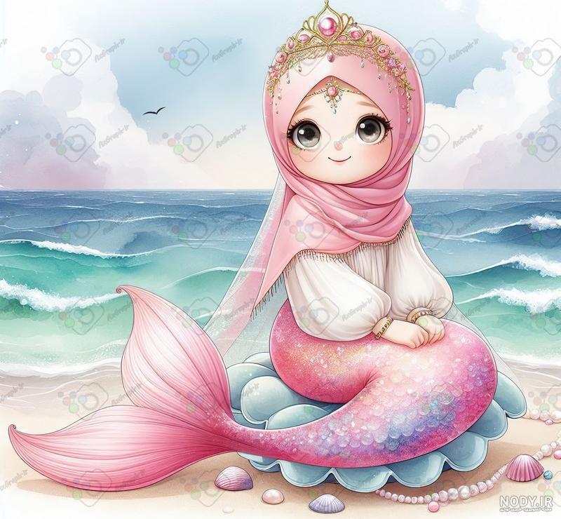 عکس پس زمینه پری دریایی