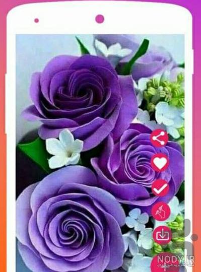 عکس پس زمینه گوشی گل