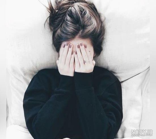 پروفایل دخترانه نیم رخ رنگی ست | تاوعکس