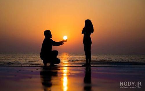 ۵۰ عکس پروفایل ست عاشقانه برای زوج های عاشق