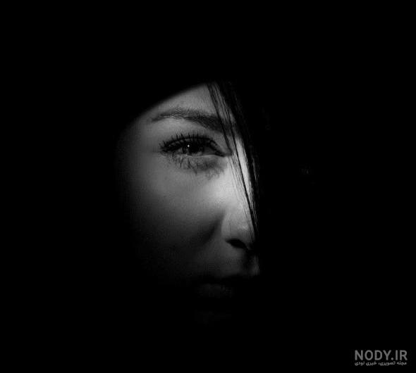  بک گراند سیاه سفید دخترانه