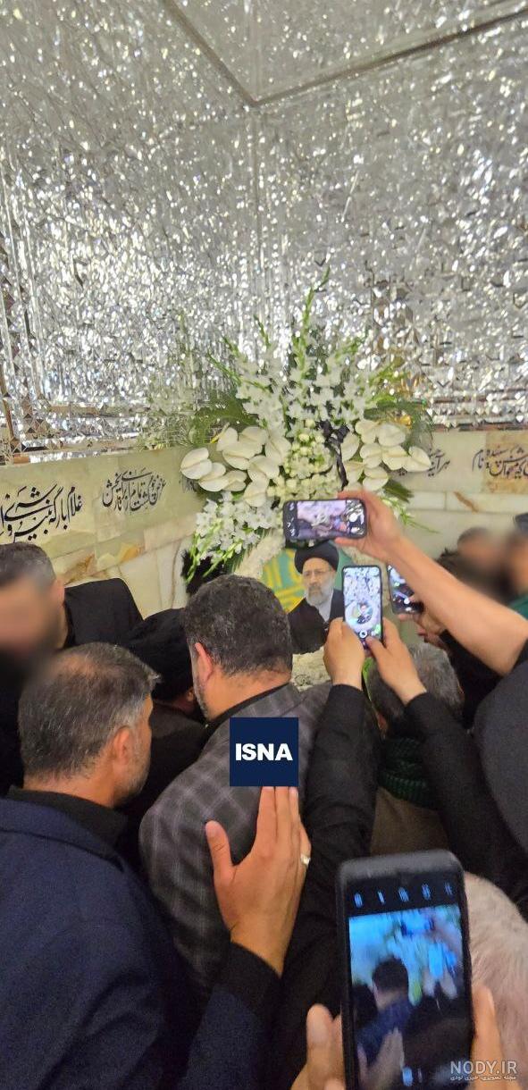 اینجا محل دفن شهید ابراهیم رئیسی است+ تصاویر