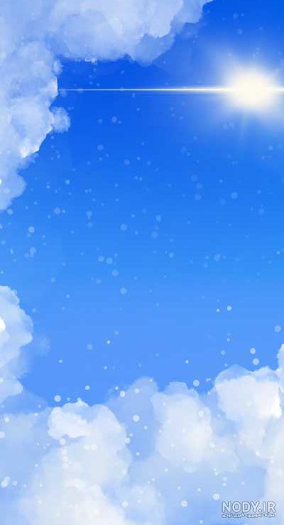 تم تولد آبی سفید - فروشگاه جشن ما