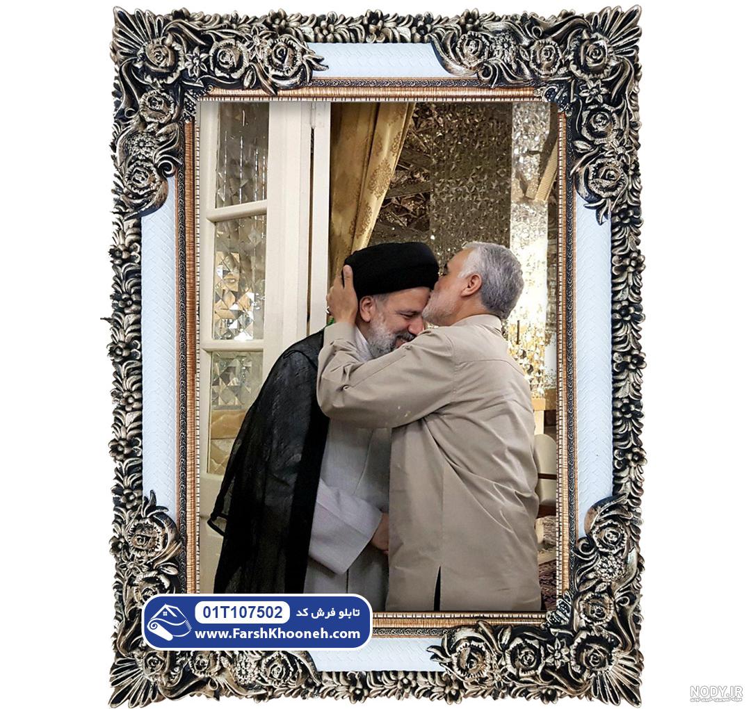 دیدار رئیسی با خانواده سردار سلیمانی+عکس دیدار رئیسی با خانواده سردار سلیمانی+عکس