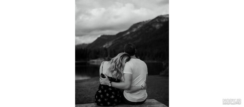 عکس دونفره عاشقانه از پشت - عکس نودی