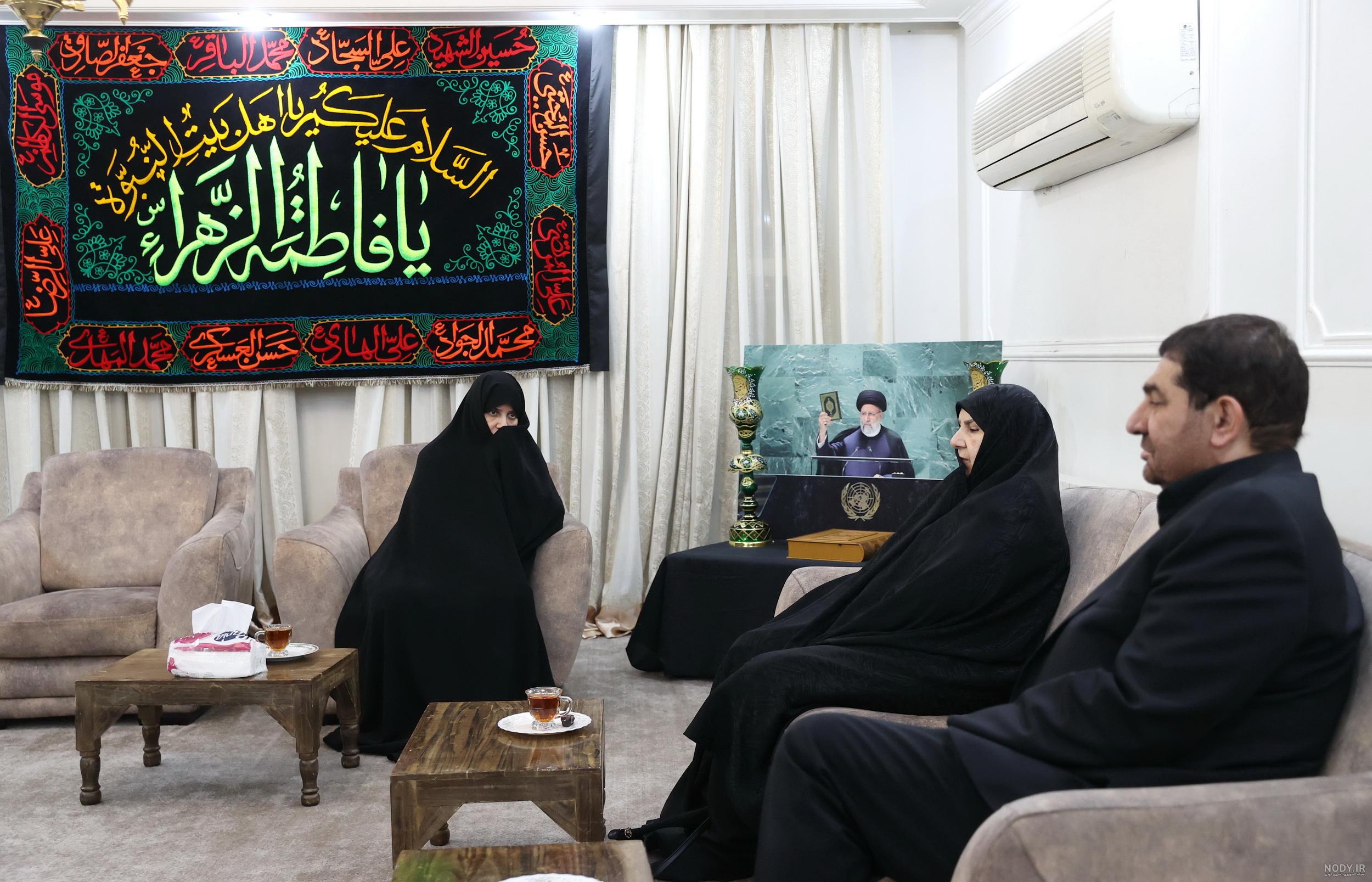 فرارو | (تصاویر) حضور سید حسن خمینی در منزل شهید سید ابراهیم رئیسی