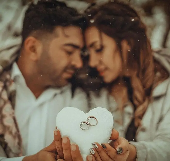 ژست عکس دونفره در زمستان - عکس نودی ژست عکس دونفره در زمستان - عکس نودی