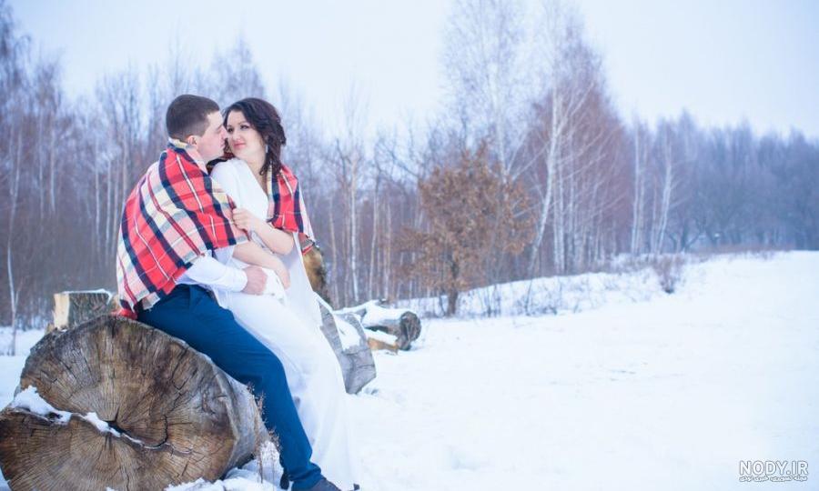 ۲۵ عکس برف در شب؛ عکس های عاشقانه‌ برفی - ستاره
