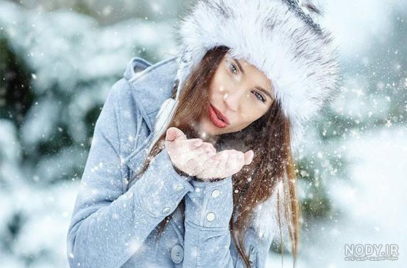 ۶۰ عکس عاشقانه زمستانی با مناظر برفی زیبا