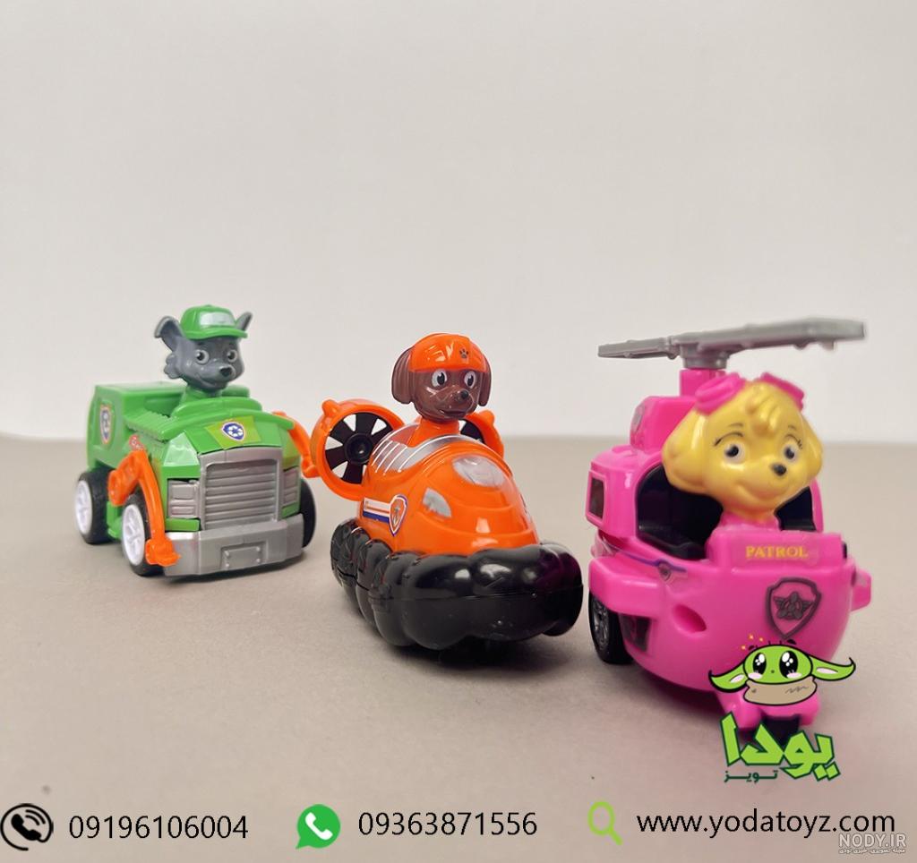 اسباب بازی فقط توی توی | TOY TOY - ماشین تبدیل شونده چیس سگ های نگهبان سری  The Mighty Movie