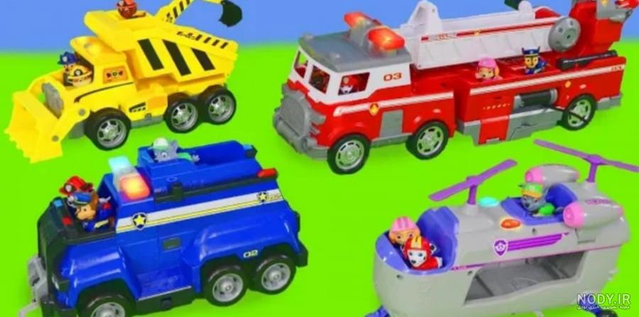 اسباب بازی فقط توی توی | TOY TOY - ماشین کروزر تبدیل شونده سگ های نگهبان  سری The Movie مدل چیس