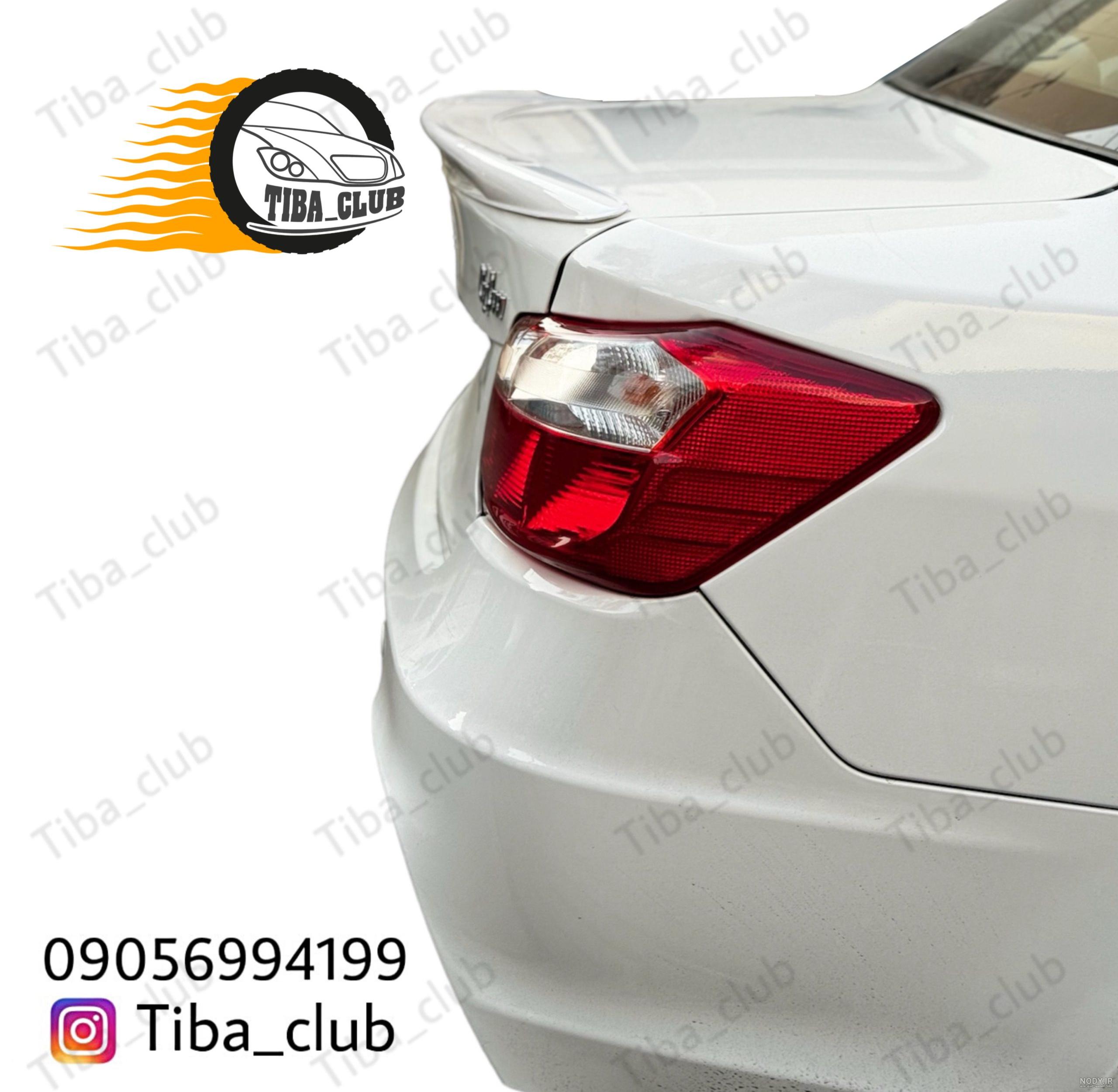 بال عقب چراغ دار ساینا و تیبا 1 (صندوق دار) - بال اسپرت خودرو تیبا و ساینا بال عقب چراغ دار ساینا و تیبا 1 (صندوق دار) - بال اسپرت خودرو تیبا و ساینا