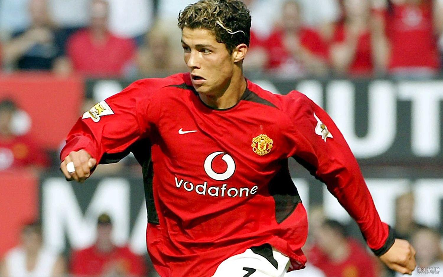 عکس رونالدو با شیر در منچستر یونایتد