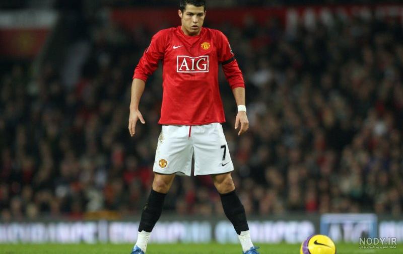 عکس رونالدو با شیر در منچستر یونایتد