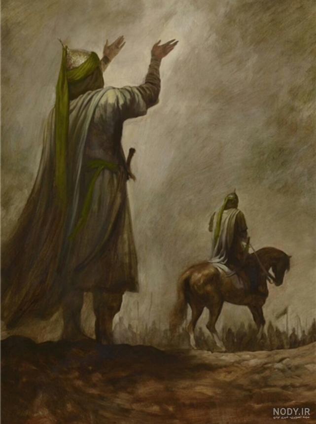 حضرت امام حسین و علی اکبر 1572233 حضرت امام حسین و علی اکبر 1572233