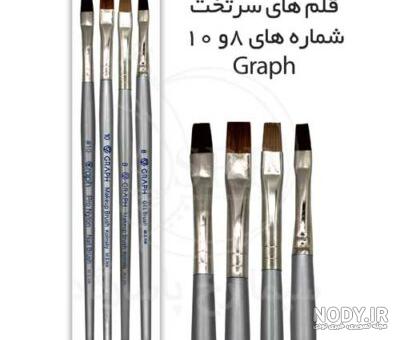 خرید و قیمت قلم موی ناخن سر گرد مناسب کاشت پودر گراف سایز 10 | ترب