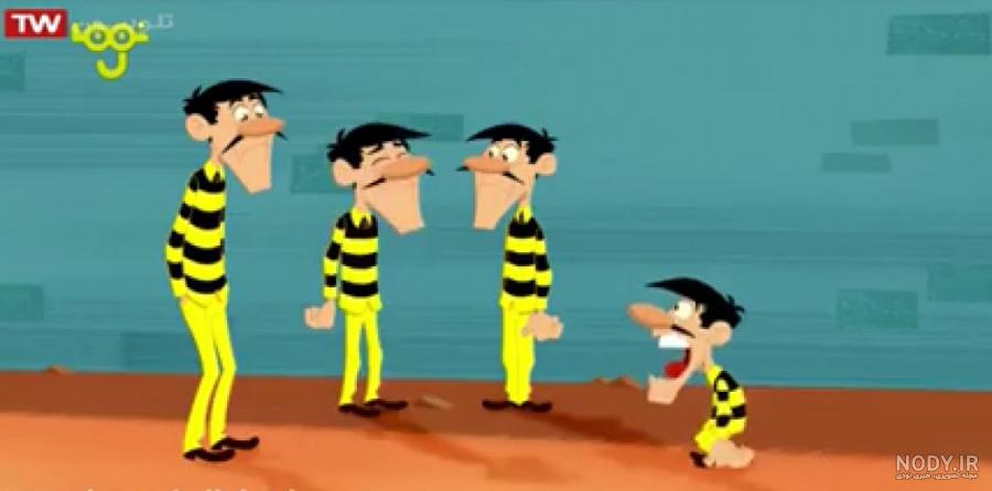 دانلود دوبله فارسی انیمیشن سریالی لوک خوش شانس The Adventures of Lucky Luke