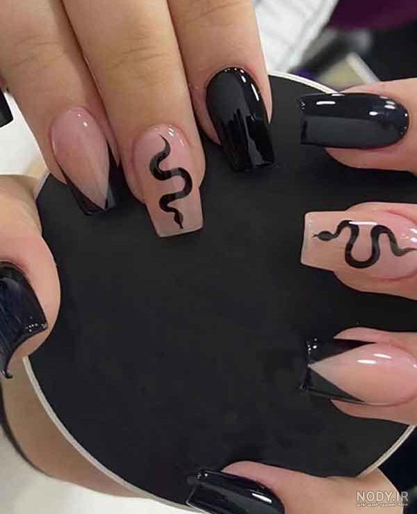عکس کاشت ناخن جدید دخترانه شیک