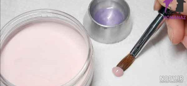 عکس کاشت ناخن پودری عکس کاشت ناخن پودری