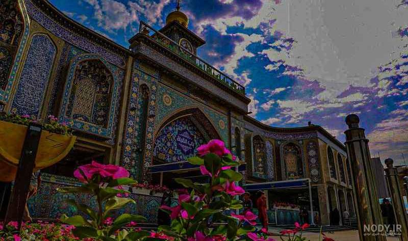 عکسی از ایوان طلای امام علی در نجف عراق | مکتب وحی