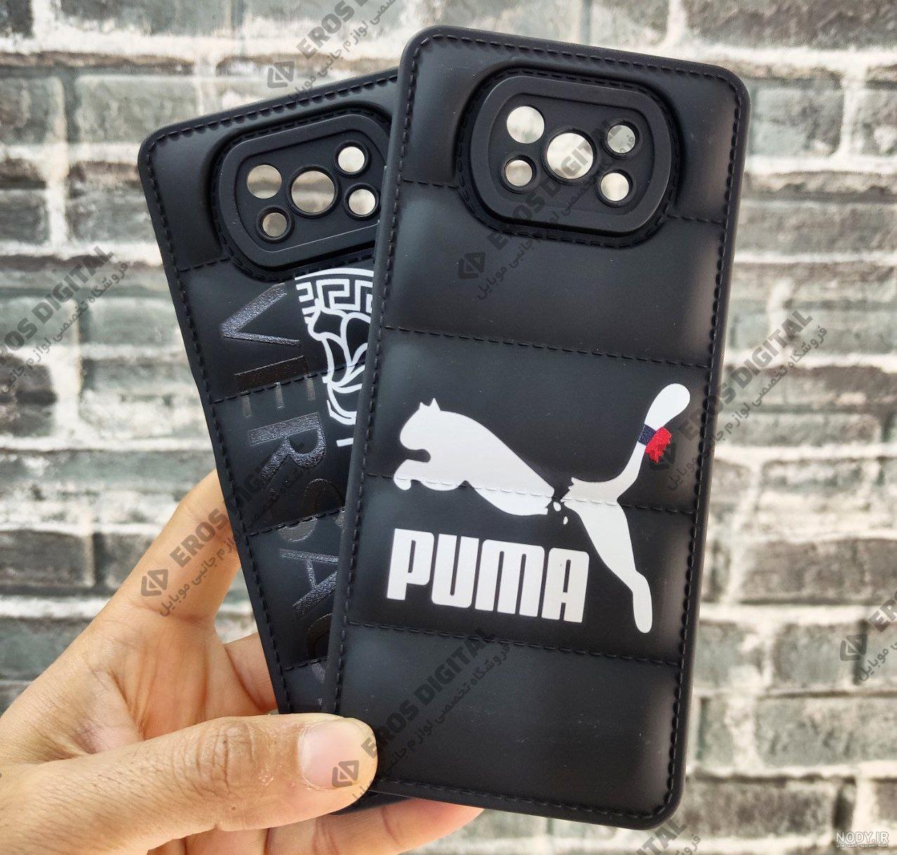 قاب گوشی Poco X3 / Poco X3 NFC / Poco X3 Pro شیائومی پافری محافظ لنز دار  طرح NIKE نایک مشکی کد 50289 - قاب سنتر