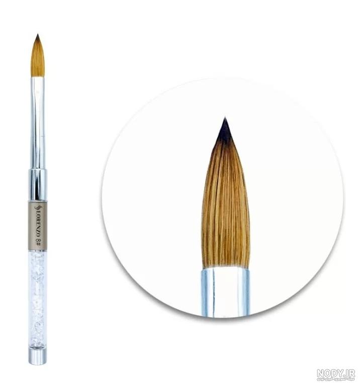 قلم کاشت ناخن 💅 ارزان و با کیفیت (موی سمور) | قیمت 1403
