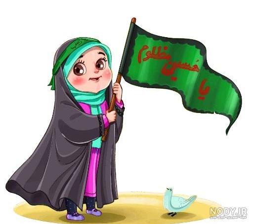 نقاشی کودکانه ماه محرم در مورد عاشورا و امام حسین برای رنگ آمیزی نقاشی کودکانه ماه محرم در مورد عاشورا و امام حسین برای رنگ آمیزی