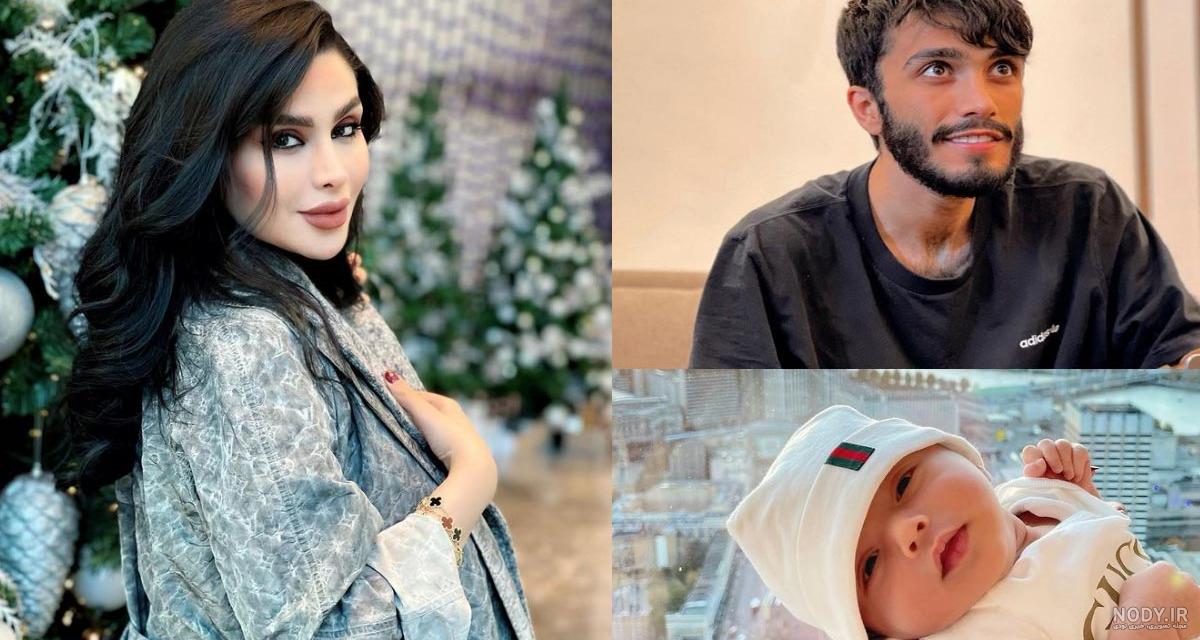 چهره باورنکردنی پسر دنیا جهانبخت / مهراد جم واقعا پدر این بچه است ؟!