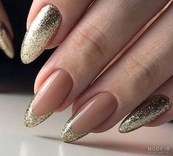 ۵۰ مدل شیک و جذاب کاشت ناخن هلویی - رز سرخ
