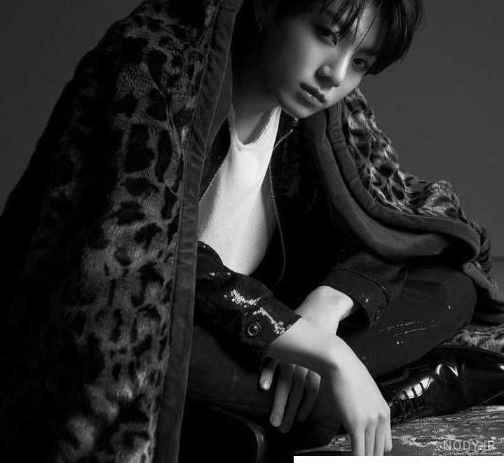 jungkook خفن🖤😎 - عکس ویسگون