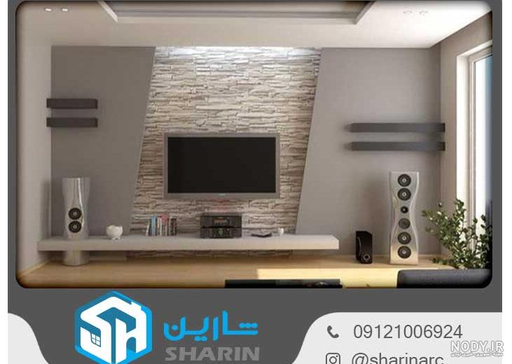 اجرای تی وی روم کناف | کناف پشت تلویزیون یا همان TV وال اجرای تی وی روم کناف | کناف پشت تلویزیون یا همان TV وال