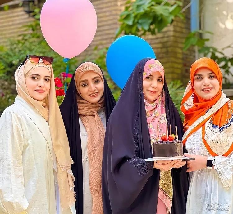 عکس زن و شوهر مذهبی از پشت سر