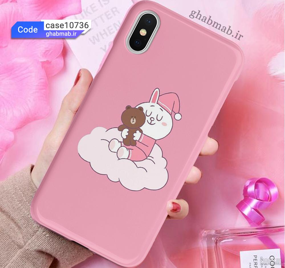 عکس قاب گوشی صورتی