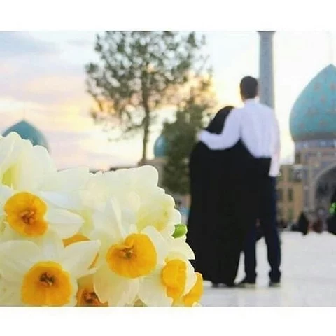 عکس پروفایل عاشقانه زن و شوهری همراه با متن و نوشته زیبا - عکس پروفایل