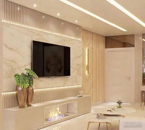 مدل تی وی روم[ساده ، شیک ، کناف ، فانتزی و لاکچری]