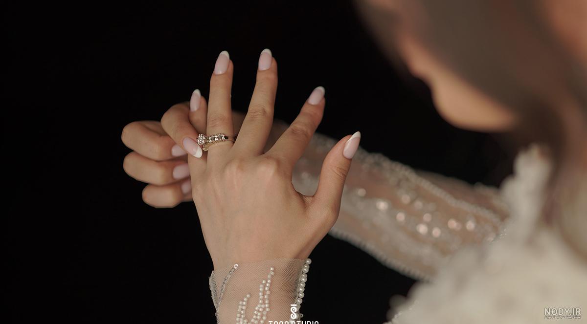 عکس دست نامزدی واقعی