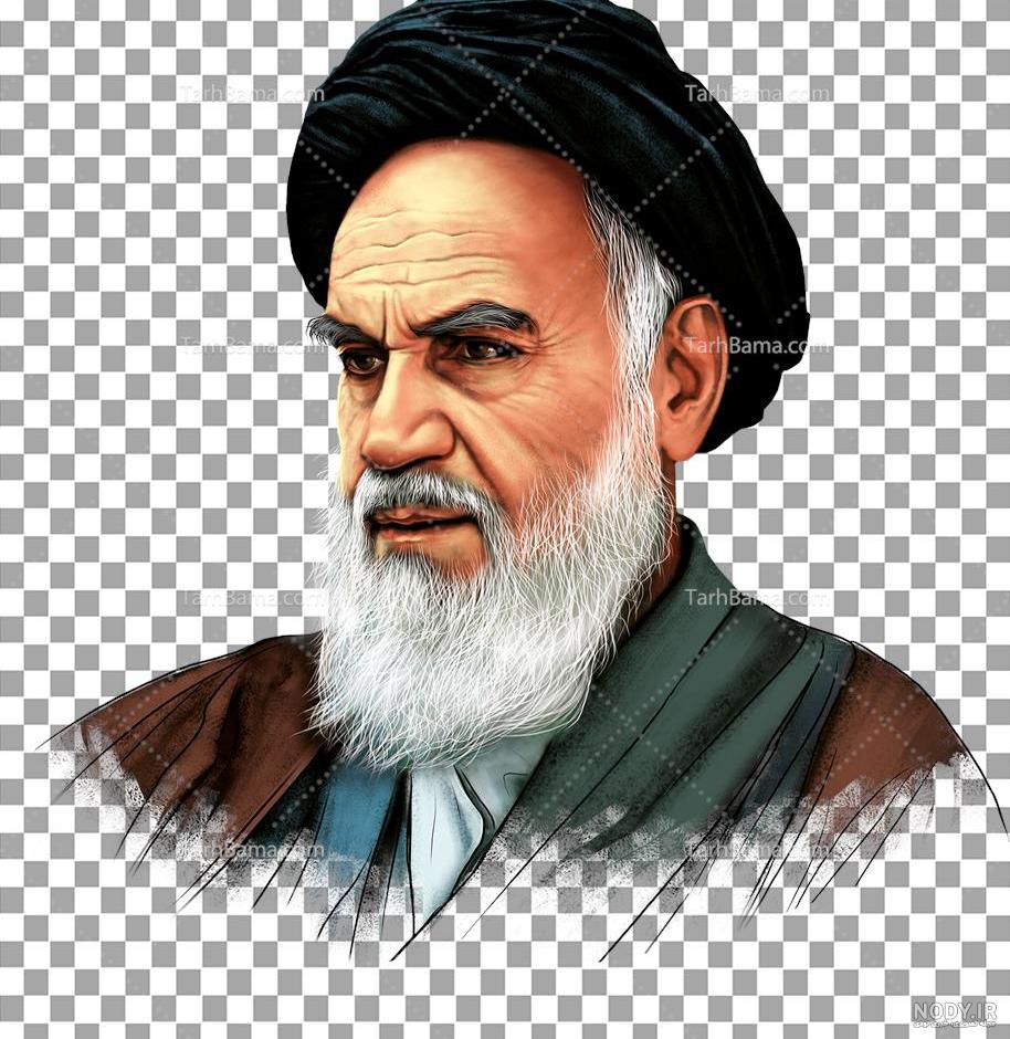 عکس از امام خمینی با کیفیت