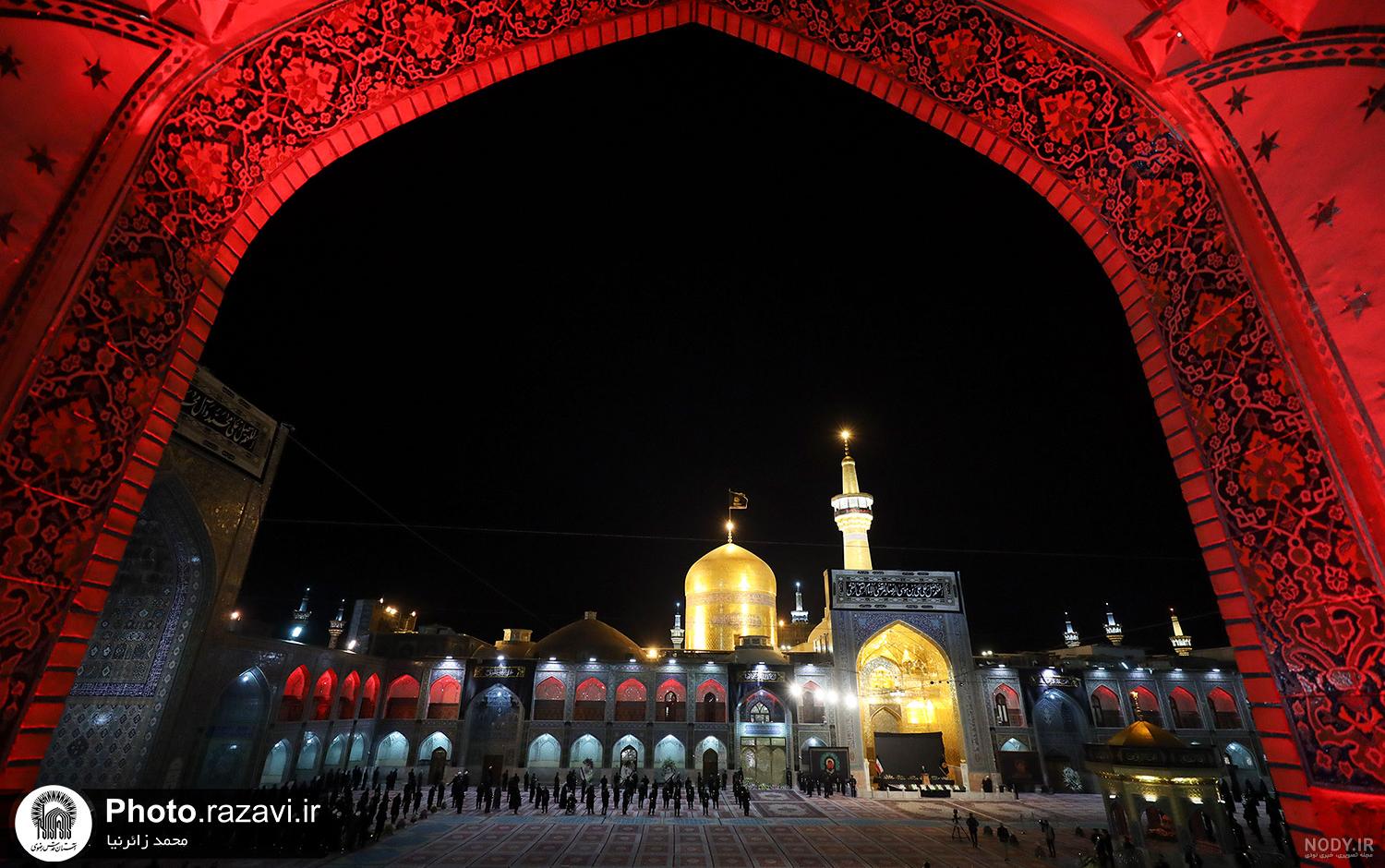 عکس از امام رضا حرم