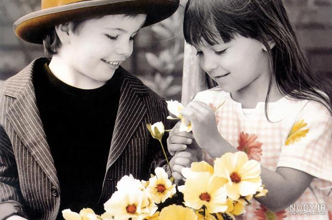 عکس پروف بچه عاشقانه