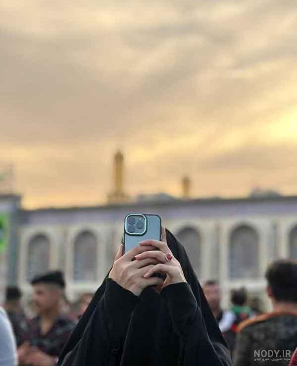 عکس پروفایل مذهبی دخترانه “2024؛ 17 مدل در حال قرآن خواندن زیارت و با چادر  - گـُـ✿ـلـی مُــــב