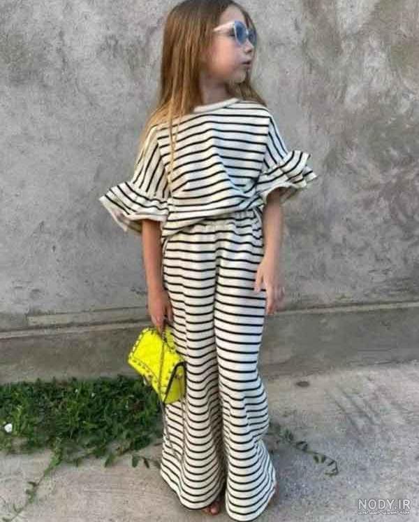 لباس بچه دخترانه شیک ❤️❤️❤️ مدل لباس مجلسی و راحتی دخترانه تک و عمده
