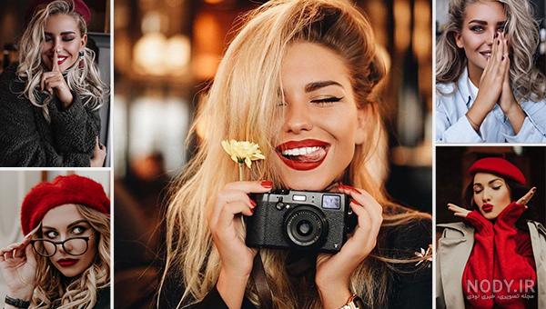 ژست عکس اسپرت با موتور ژست عکس اسپرت با موتور