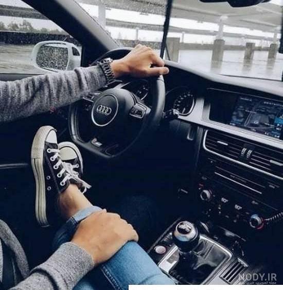 عکس تولد با ماشین مردانه