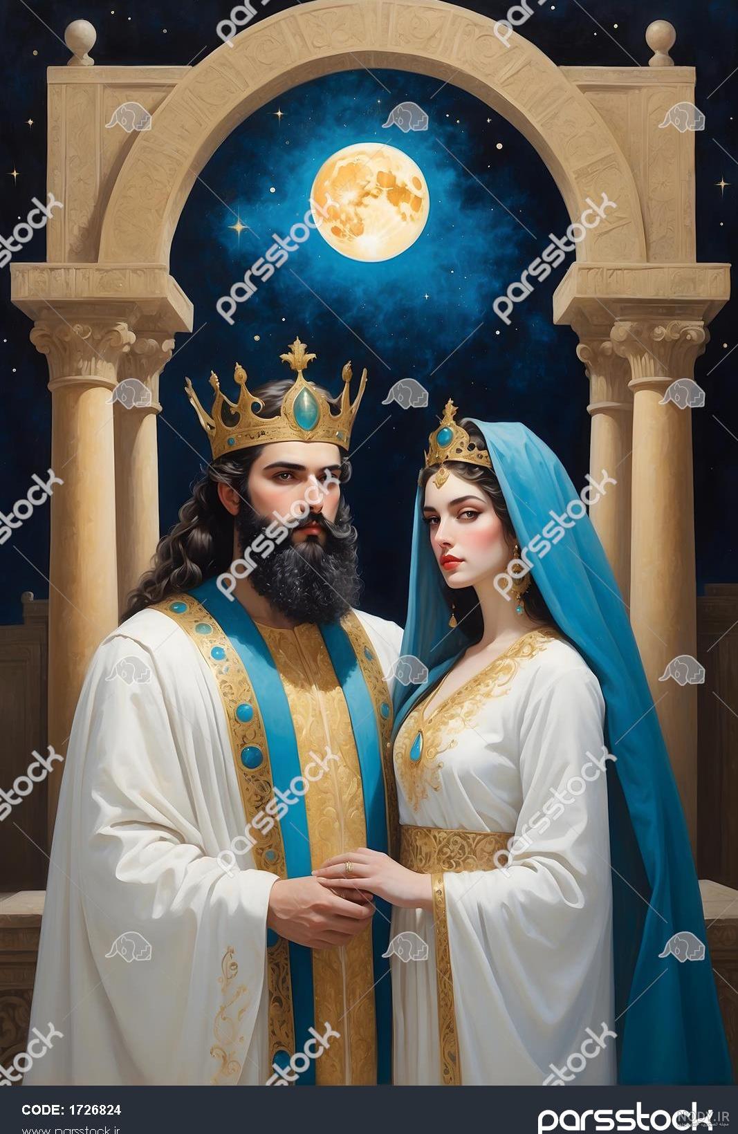  عکس تاج ملکه و پادشاه برای پروفایل