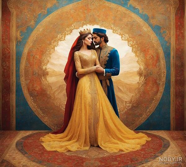 عکس تاج ملکه و پادشاه برای پروفایل