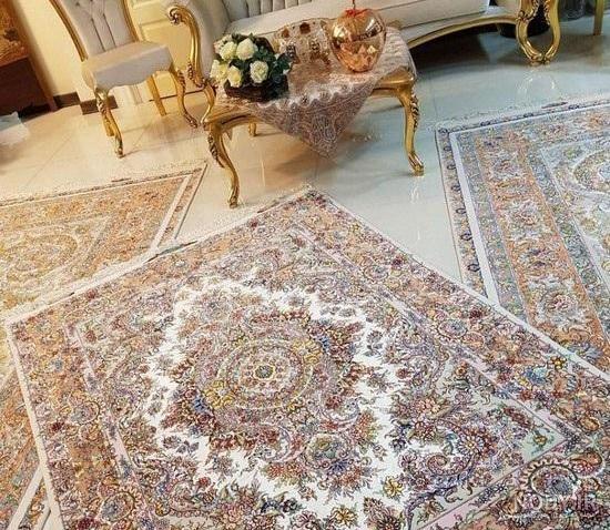 زیباترین فرش های کاشان جدید 2017
