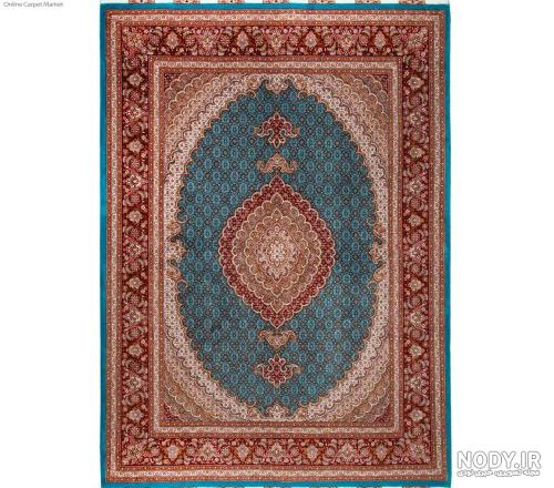 فرش دستباف 6 متری گل ابریشم طرح ماهی خوی تبریز خرید از شکوری فرش دستباف 6 متری گل ابریشم طرح ماهی خوی تبریز خرید از شکوری