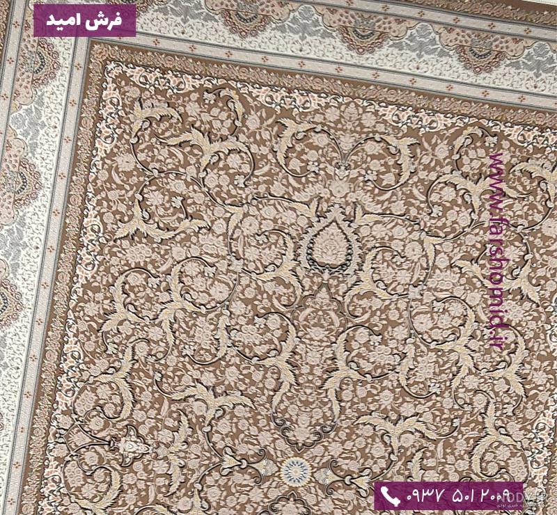 فروش آنلاین فرش ماشینی هایبالک برلیان طرح افشان کرم حاشیه شکلاتی | فرش آنلاین فروش آنلاین فرش ماشینی هایبالک برلیان طرح افشان کرم حاشیه شکلاتی | فرش آنلاین