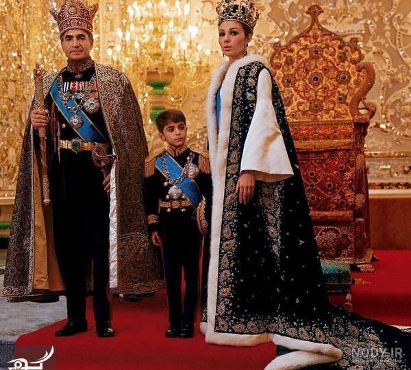 لباس فوق میلیاردی فرح پهلوی در مراسم عروسی اش + عکس های باورنکردنی